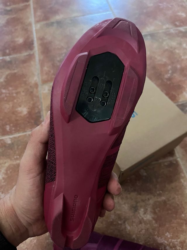 Zapatillas Shimano IC5 rojas