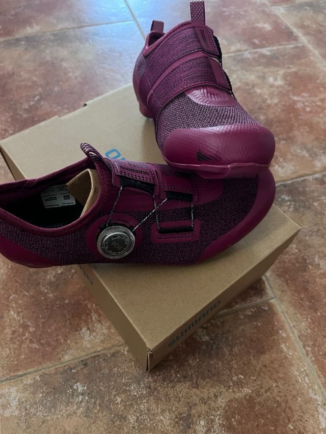 Zapatillas Shimano IC5 rojas