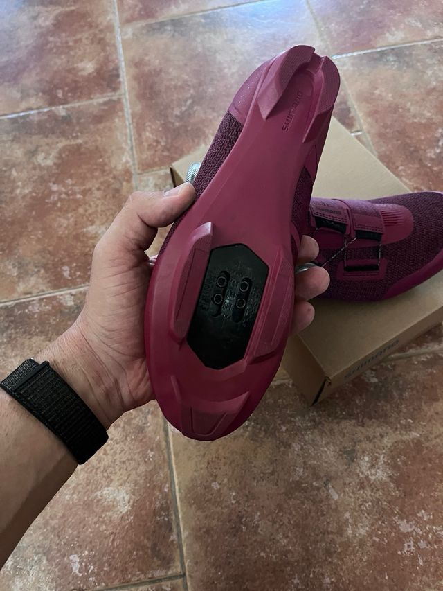 Zapatillas Shimano IC5 rojas