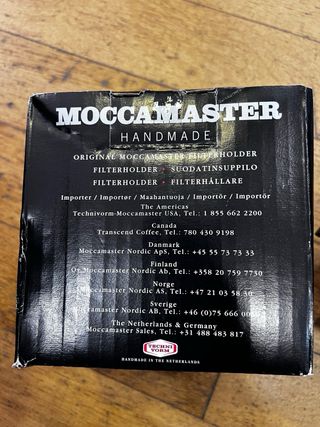 Filtro de café Moccamaster - Novo