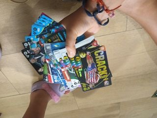 Cartas fútbol Panini especiales 
