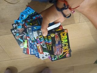 Cartas fútbol Panini especiales 