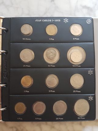 Álbum Filbo Monedas Juan Carlos I