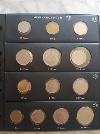 Álbum Filbo Monedas Juan Carlos I