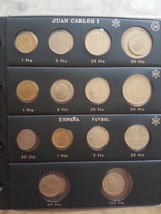 Álbum Filbo Monedas Juan Carlos I