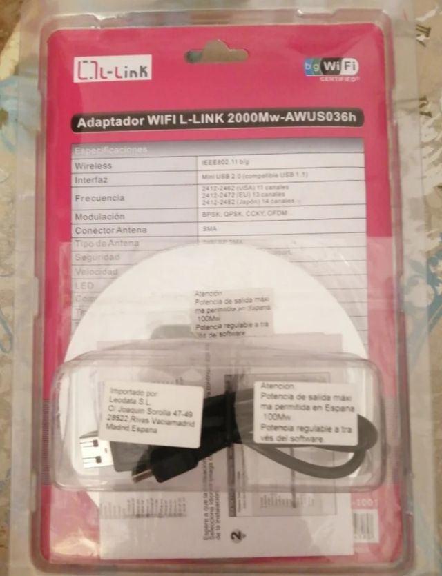 Adaptador Wifi LL-Link LL-1001