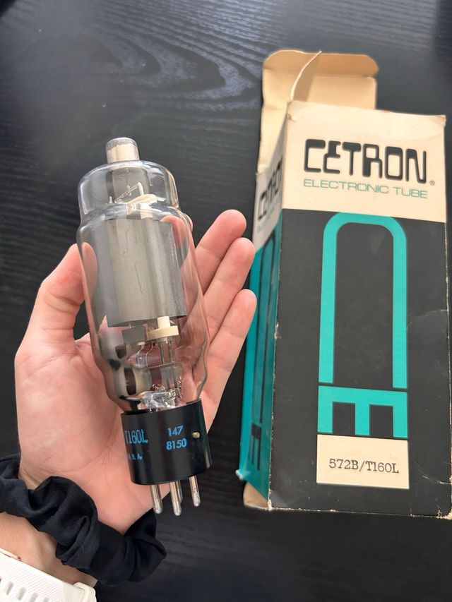 Cetron 572B/T160L - Válvula Vintage