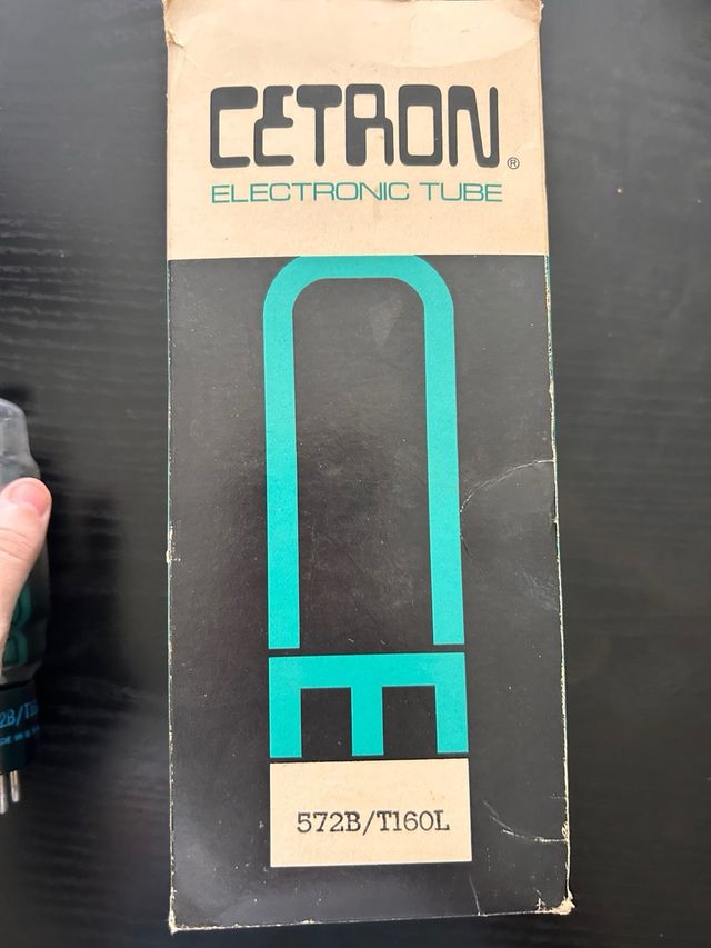 Cetron 572B/T160L - Válvula Vintage