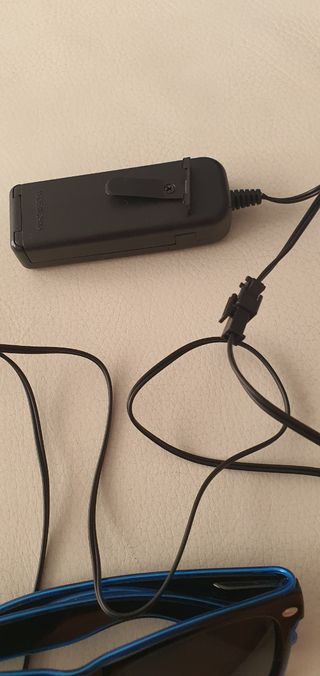 Gafas LED con mando a distancia