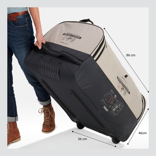 Tienda campaña familiar 4 personas hinchable polialgodón