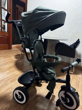 Triciclo Bebé Plegable Verde