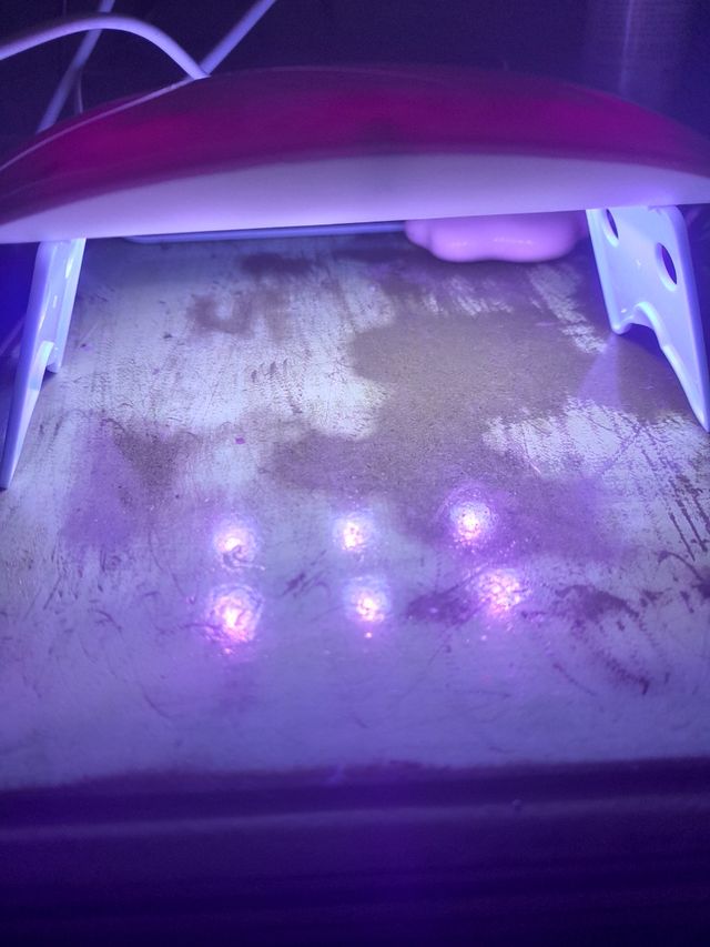 SUNmini - Lámpara de uñas UV LED rosa