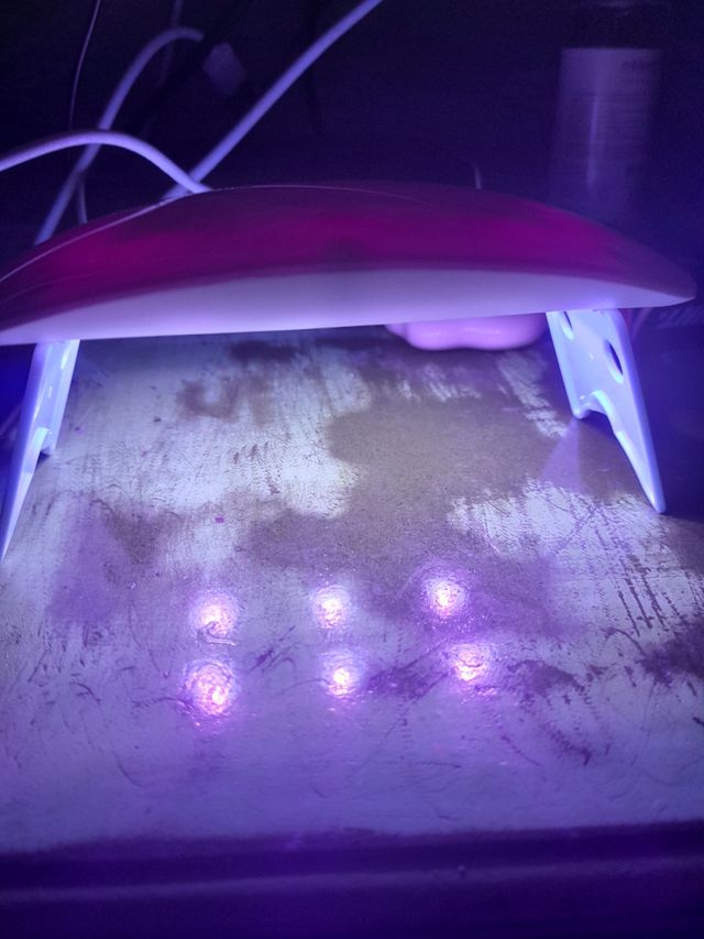 SUNmini - Lámpara de uñas UV LED rosa