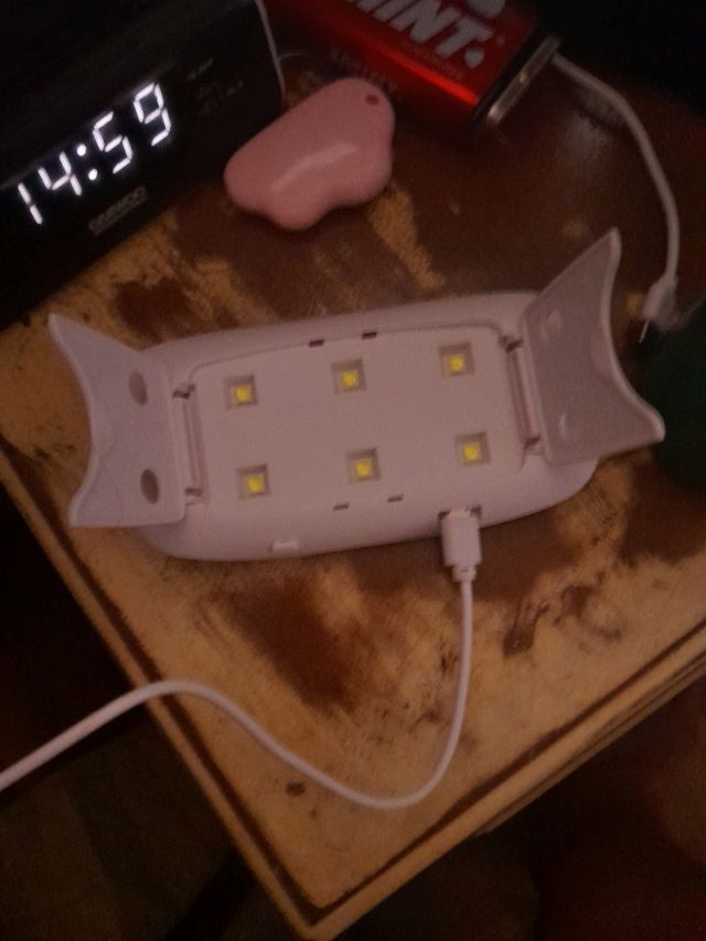 SUNmini - Lámpara de uñas UV LED rosa