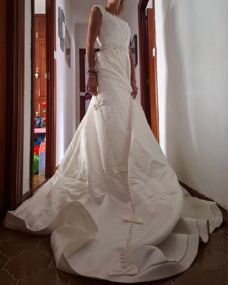Vestido novia blanco. Marca st. Patrick