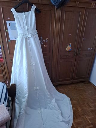 Vestido novia blanco. Marca st. Patrick