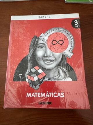 Libro Matemáticas 3 ESO Oxford