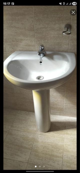 Lavabo baño - Blanco