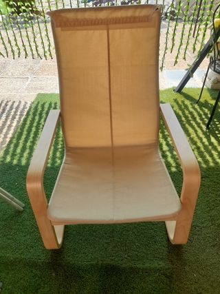 Sillón relax IKEA beige