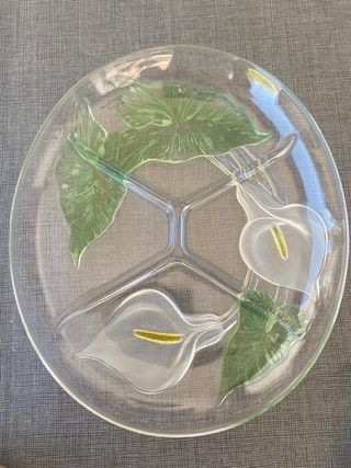 Bandeja cristal