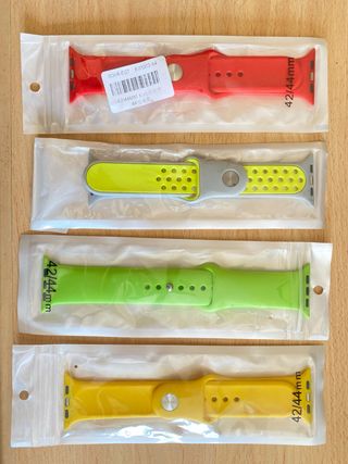 Correas Apple Watch 42/44mm - 4 Colores