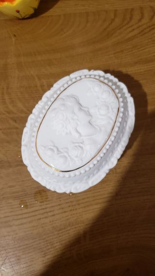 Contenitore porcellana vintage