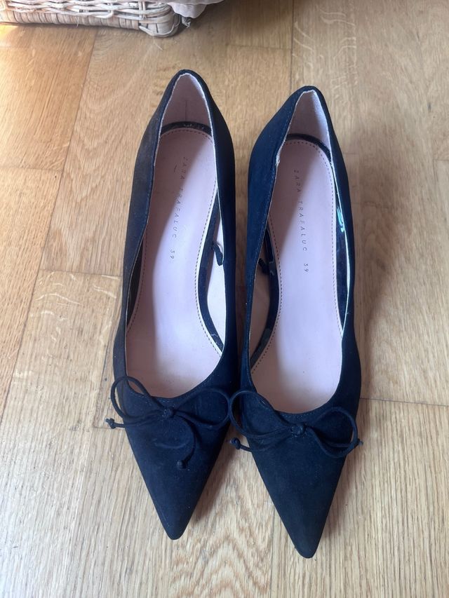 Salones negros Zara -talla 39