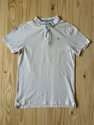 Polo Tommy Hilfiger blanco
