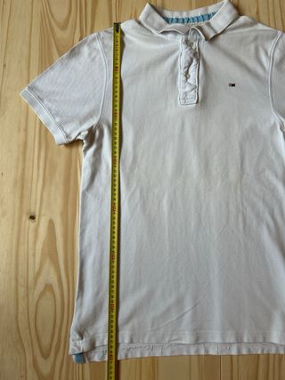 Polo Tommy Hilfiger blanco