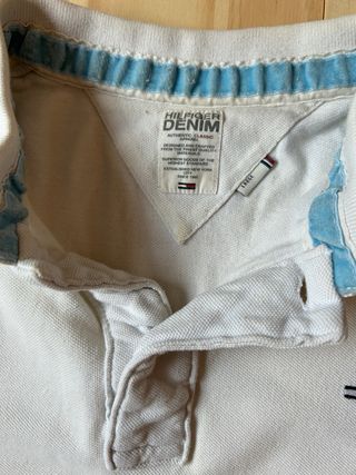 Polo Tommy Hilfiger blanco