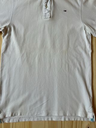 Polo Tommy Hilfiger blanco