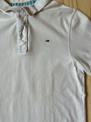 Polo Tommy Hilfiger blanco