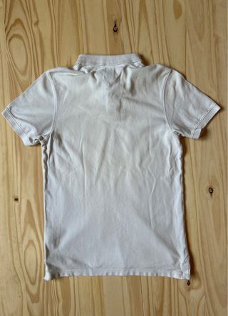Polo Tommy Hilfiger blanco