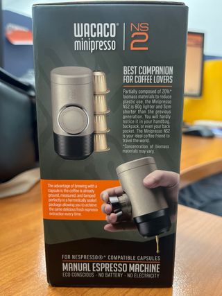 Wacaco Minipresso NS2 - Cafetera Espresso