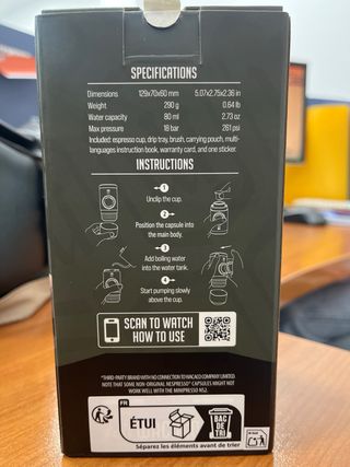 Wacaco Minipresso NS2 - Cafetera Espresso