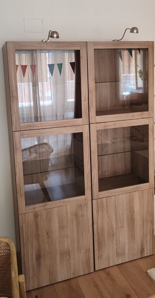 Vitrina Ikea Besta - Madera