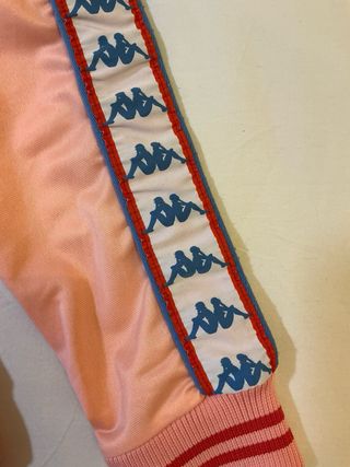 CHAQUETA KAPPA VINTAGE ROSA Y ROJA MUJER