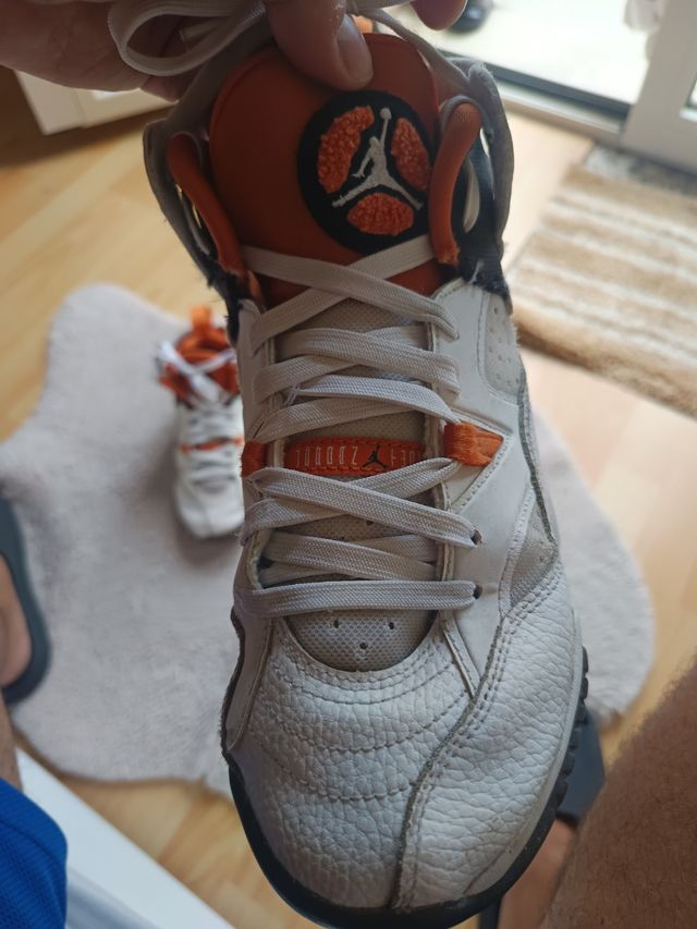 Jordan Jumpman Two - Scarpe Arancio/Bianche