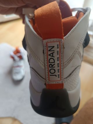 Jordan Jumpman Two - Scarpe Arancio/Bianche