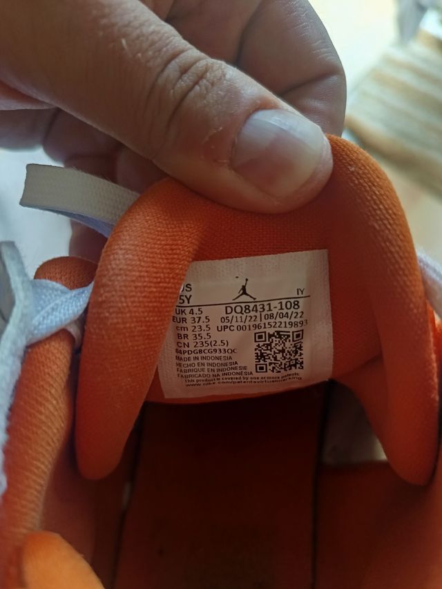 Jordan Jumpman Two - Scarpe Arancio/Bianche