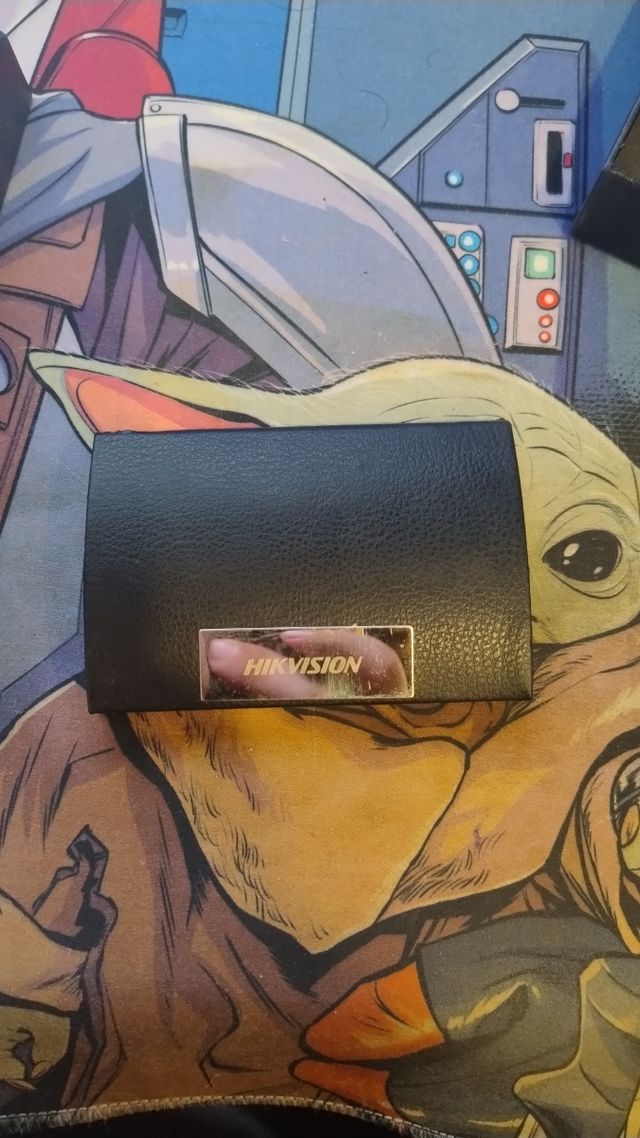 Caixa Hikvision - Porta Cartões