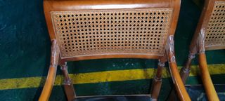 4 sillas antiguas de salón 60/80 AL made in spain