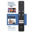  TCL TV mando a distancia 