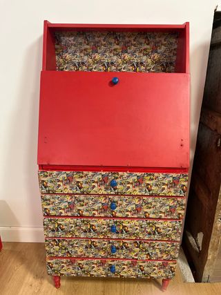 Escritorio/cajonera Marvel vintage 