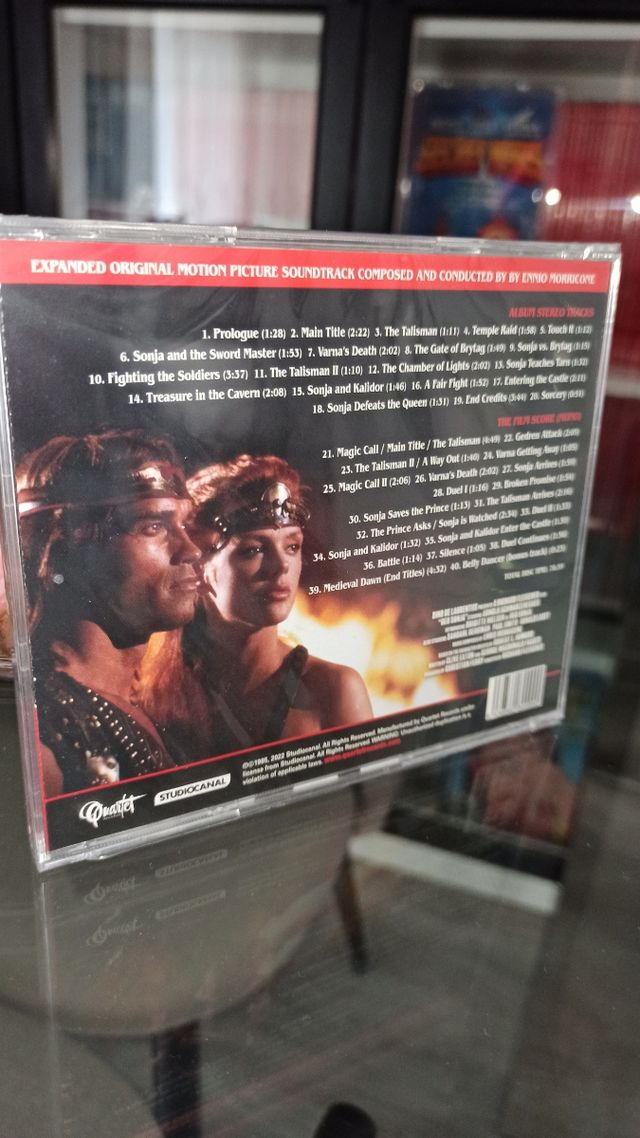 CD Banda Sonora Red Sonja expanded