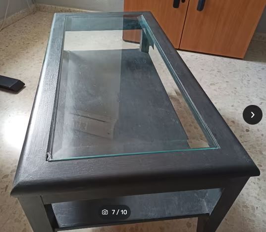 Mesa de centro elevable