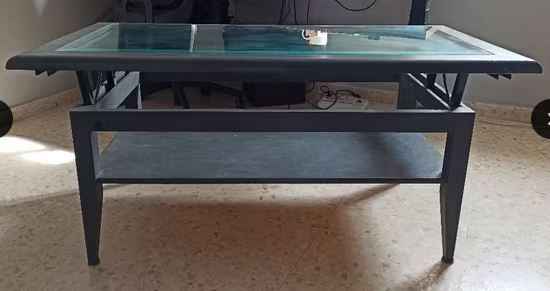 Mesa de centro elevable