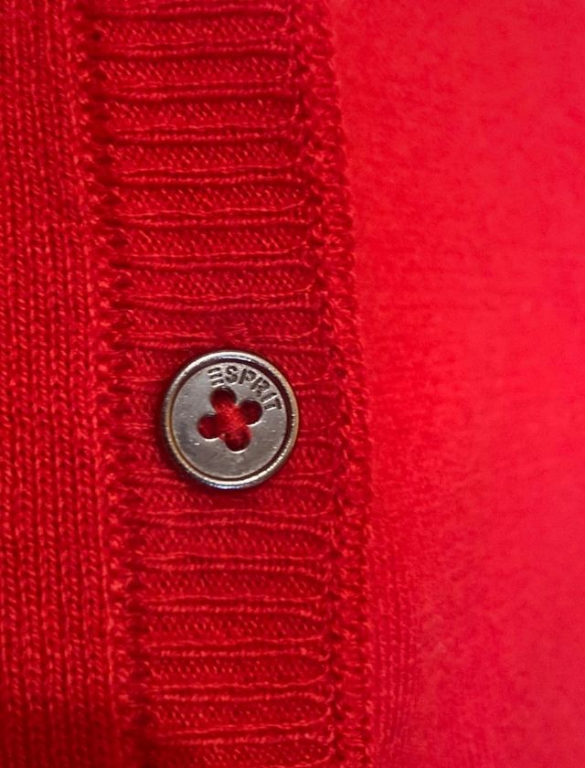 Cárdigan rojo Esprit