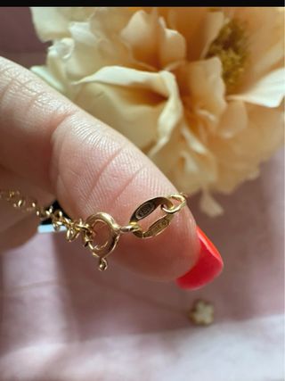 Collana fiore madreperla argento 925