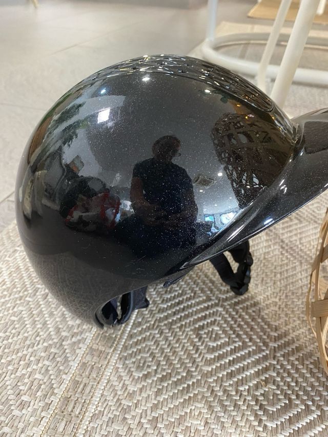 Casco equitación Fouganza negro